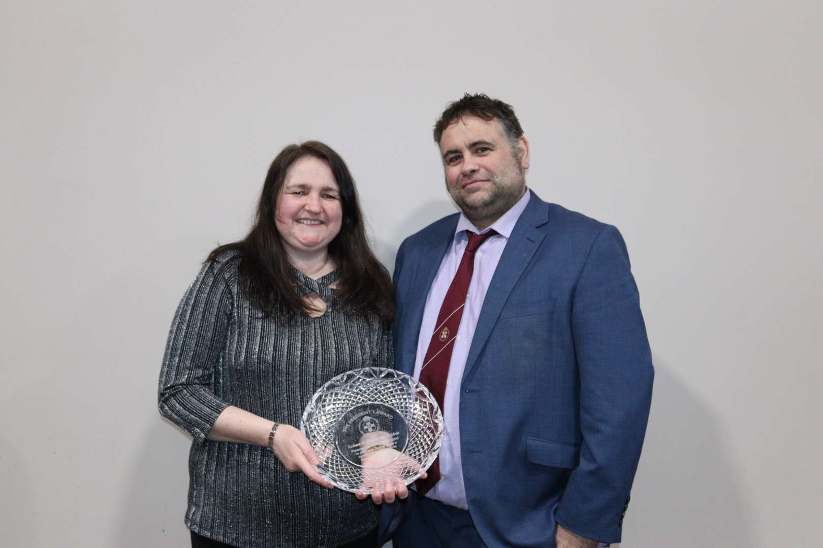 Prestigious President’s Plate Awarded at Annual Meeting 