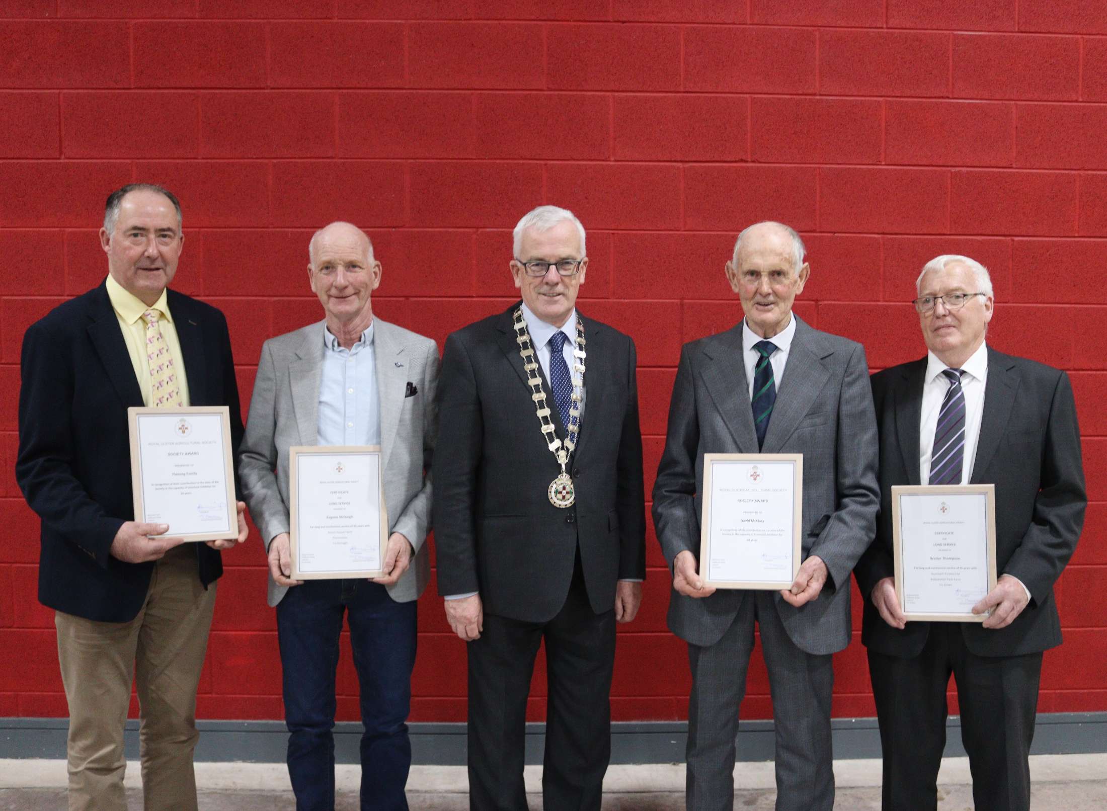 RUAS Long Service Awards